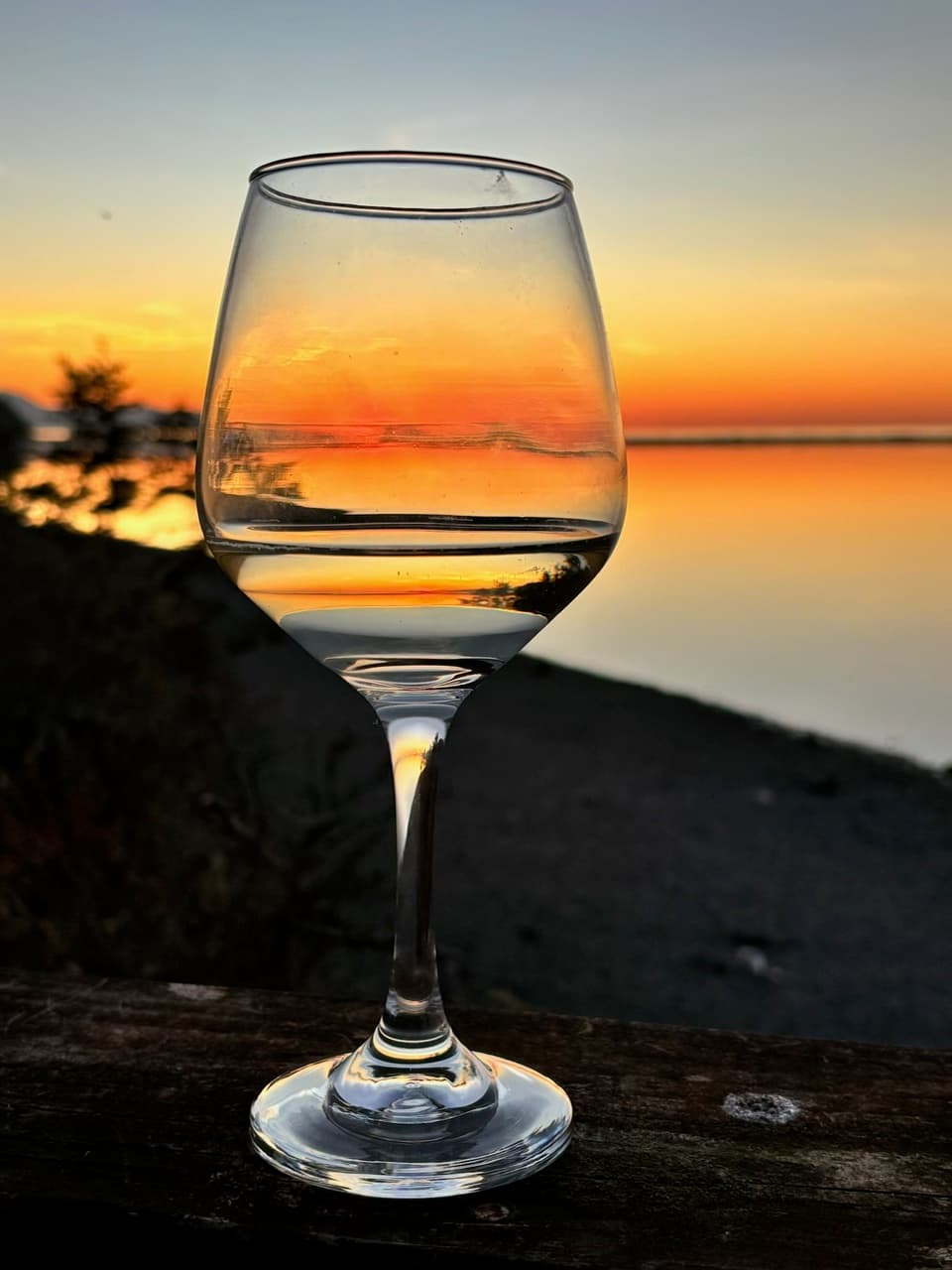relaxing on the waterfront deck